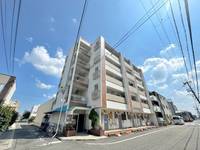 大阪府大阪市東住吉区公園南矢田1(マンション)の賃貸物件の外観