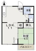 物件の間取り画像