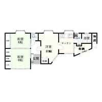 物件の間取り画像