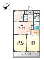 栃木県下都賀郡壬生町大師町(アパート)の賃貸物件の間取り