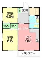 物件の間取り画像