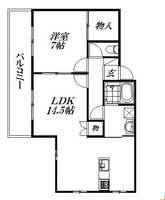 物件の間取り画像