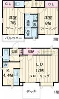 物件の間取り画像