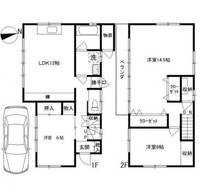 神奈川県横浜市中区本牧町2(一戸建)の賃貸物件の間取り