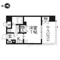ベラジオ四条烏丸の間取り