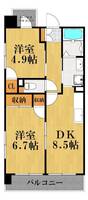 物件の間取り画像