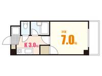 プーテゥジュール5番街の間取り