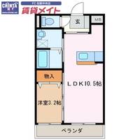 アンジューの間取り