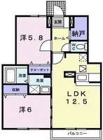 物件の間取り画像