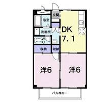 埼玉県久喜市青葉2(アパート)の賃貸物件の間取り