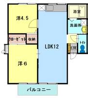 物件の間取り画像