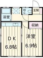 リモージュ三井の間取り