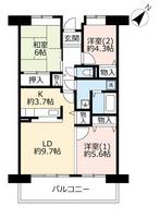 物件の間取り画像