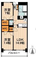ベラカーサ池之端の間取り