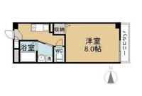 岡山県倉敷市松島の賃貸マンションの間取り