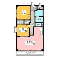 ハイツオレンジの間取り