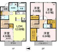 物件の間取り画像