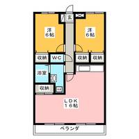 オークリーフ鳥谷の間取り