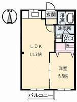 物件の間取り画像