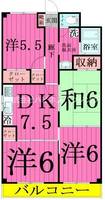 物件の間取り画像