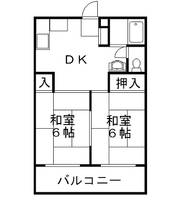 美幸コーポの間取り