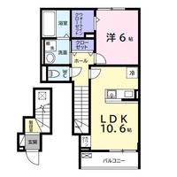 デルーナIの間取り