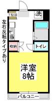 サンライト津島II号館の間取り
