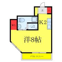 東京都北区東田端1(マンション)の賃貸物件の間取り