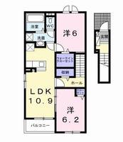 ナチュラル カーサの間取り