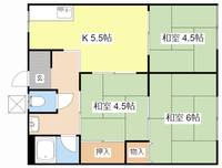 滋賀県彦根市栄町2(アパート)の賃貸物件の間取り