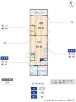 物件の間取り画像