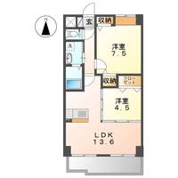 愛知県弥富市平島東2(マンション)の賃貸物件の間取り