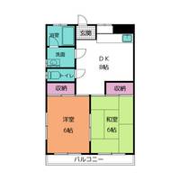 コーポ上野屋の間取り