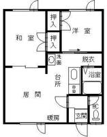 物件の間取り画像