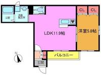 物件の間取り画像