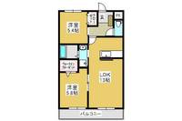 ロジュマンOSDIIの間取り