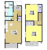 物件の間取り画像