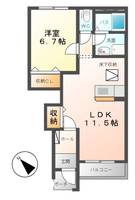 物件の間取り画像