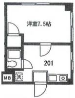 メゾンリベラの間取り