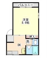 レーベン旭町の間取り