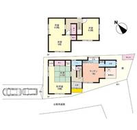 滋賀県大津市月輪3(一戸建)の賃貸物件の間取り