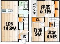 物件の間取り画像