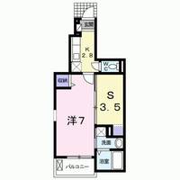 福岡県北九州市小倉北区足立1(アパート)の賃貸物件の間取り
