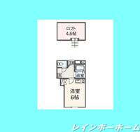 千葉県柏市逆井(アパート)の賃貸物件の間取り