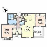 物件の間取り画像