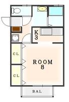 物件の間取り画像