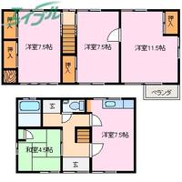 物件の間取り画像