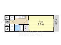 大阪府吹田市山田東4(マンション)の賃貸物件の間取り