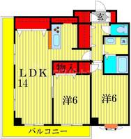 物件の間取り画像