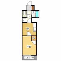 福岡県久留米市東合川4(アパート)の賃貸物件の間取り